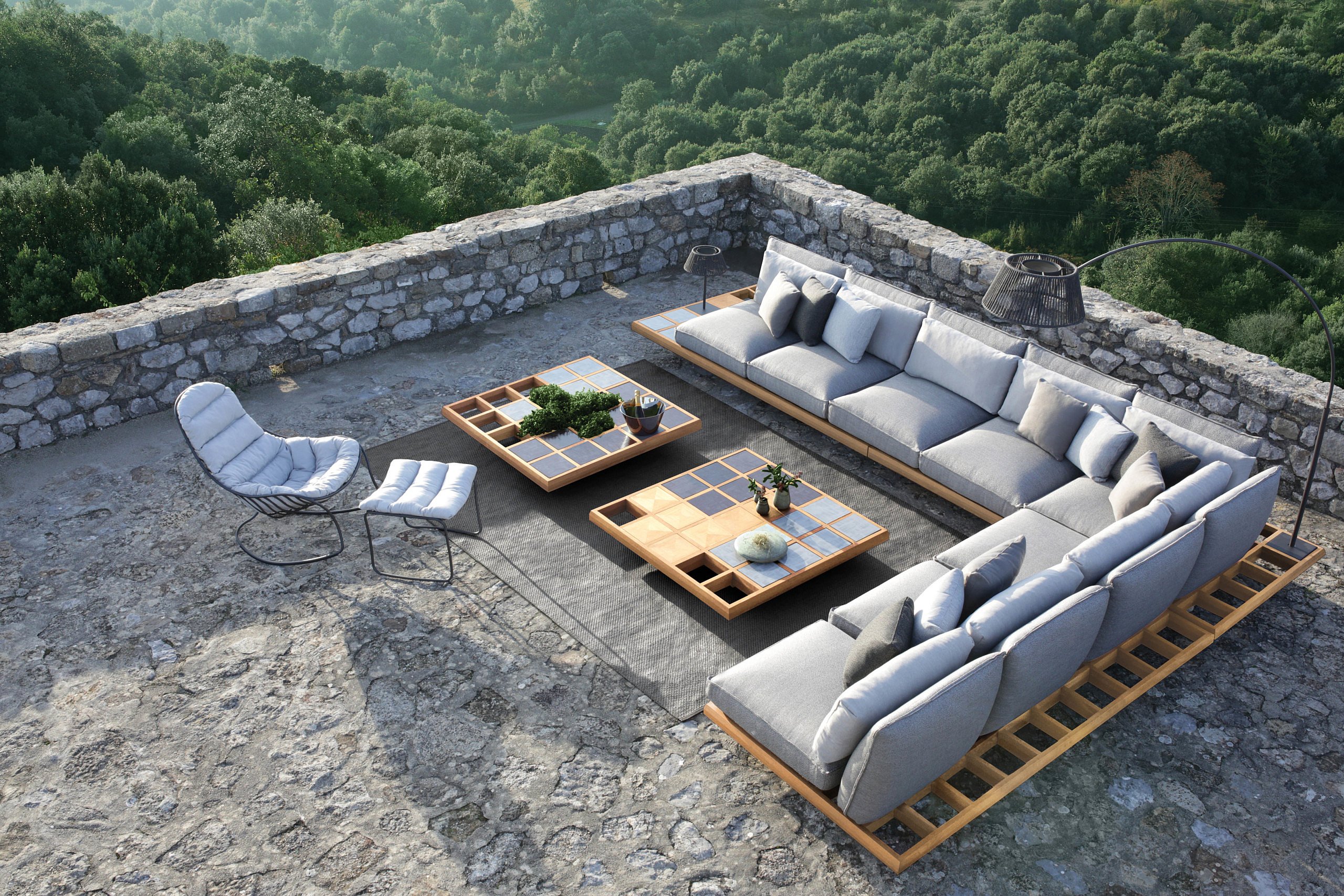Le nouveau luxe du mobilier de jardin durable - Chic Gardens