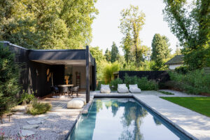 Un jardin exceptionnel qui prouve que le béton peut être une belle plus-value dans l’univers du jardin, et notamment pour celui de Schellevis !